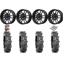 BKT AT 171 35-9-20 Tires on MSA M43 Fang Wheels