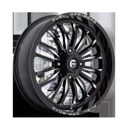 BKT AT 171 35-9-20 Tires on Fuel Arc Gloss Black Milled Wheels