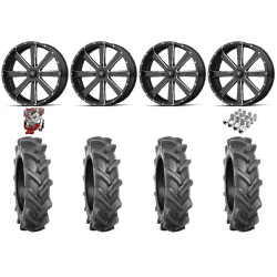 BKT AT 171 33x8-18 Tires on MSA M34 Flash Wheels