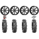 BKT AT 171 33x8-18 Tires on MSA M34 Flash Wheels