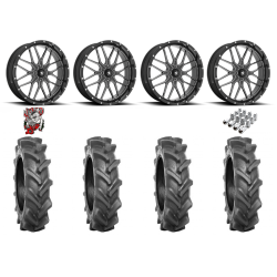 BKT AT 171 35x9-22 Tires on MSA M45 Portal Milled Wheels