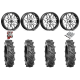 BKT AT 171 33x9-20 Tires on MSA M47 Sniper Machined Wheels