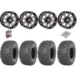 Maxxis Bighorn 2.0 2) 28x9-14 & 2) 28x11-14 Tires on HL3 Machined Wheels