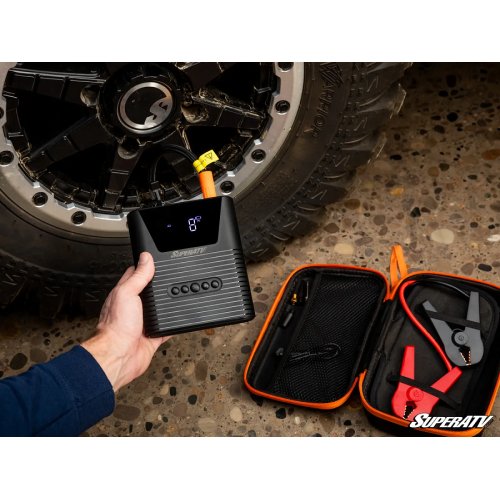 SuperATV Jump Starter with Air Compressor