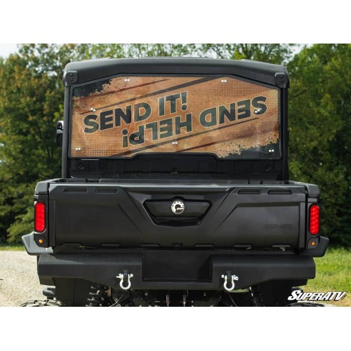 Can-Am Defender Rear Windshield