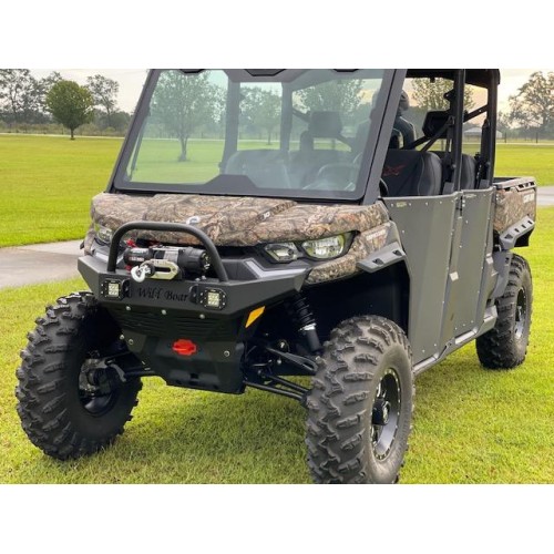 ​Can-Am Defender Front Winch Bumper with LED Lights (2020-Up)