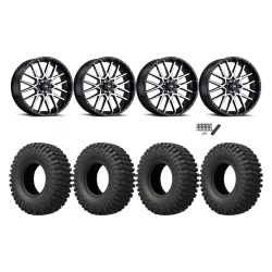 EFX MotoCrusher 40x10-18 Tires on ITP Hurricane Machined Wheels