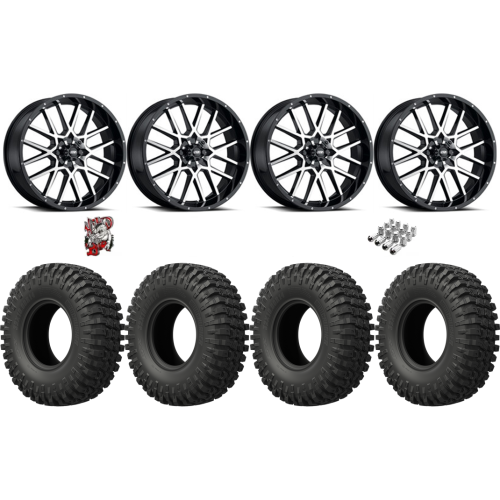 EFX MotoCrusher 40x10-18 Tires on ITP Hurricane Machined Wheels