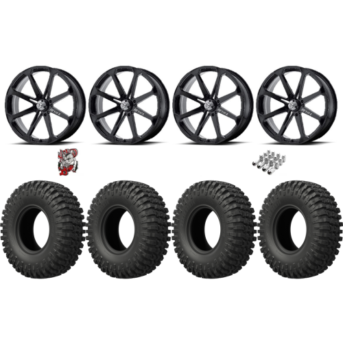 EFX MotoCrusher 40x10-18 Tires on MSA M12 Diesel Wheels