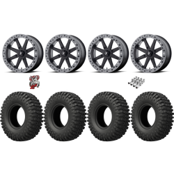 EFX MotoCrusher 40x10-18 Tires on MSA M31 Lok2 Beadlock Wheels