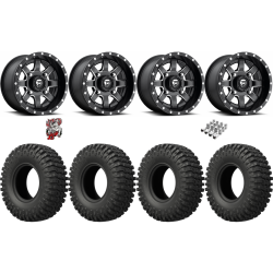 EFX MotoCrusher 32x10-15 Tires on Fuel Maverick Wheels