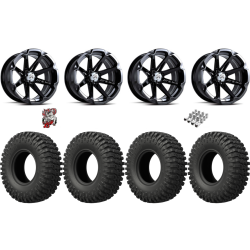 EFX MotoCrusher 32x10-15 Tires on MSA M12 Diesel Wheels