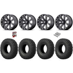 EFX MotoCrusher 32x10-14 Tires on MSA M20 Kore Wheels