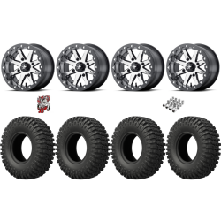 EFX MotoCrusher 32x10-15 Tires on MSA M21 Lok Beadlock Wheels