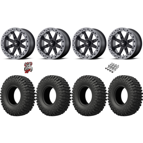 EFX MotoCrusher 33x10-15 Tires on MSA M31 Lok2 Beadlock Wheels