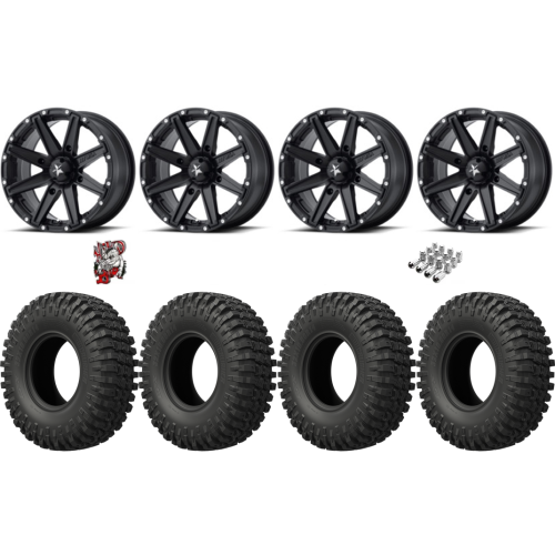 EFX MotoCrusher 33x10-15 Tires on MSA M33 Clutch Wheels