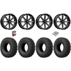 EFX MotoCrusher 32x10-15 Tires on MSA M41 Boxer Wheels