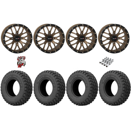 EFX MotoHammer 33x10-18 Tires on ST-3 Bronze Wheels