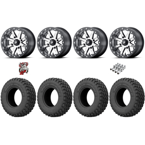 EFX MotoHammer 32x10-16 Tires on MSA M21 Lok Beadlock Wheels