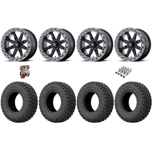 EFX MotoHammer 32x10-16 Tires on MSA M31 Lok2 Beadlock Wheels