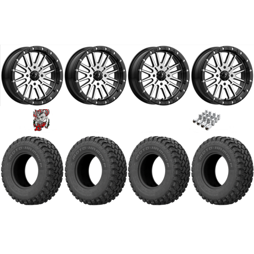 EFX MotoHammer 32x10-16 Tires on MSA M37 Brute Beadlock Wheels