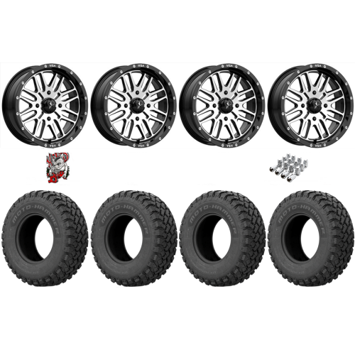 EFX MotoHammer 32x10-16 Tires on MSA M38 Brute Wheels