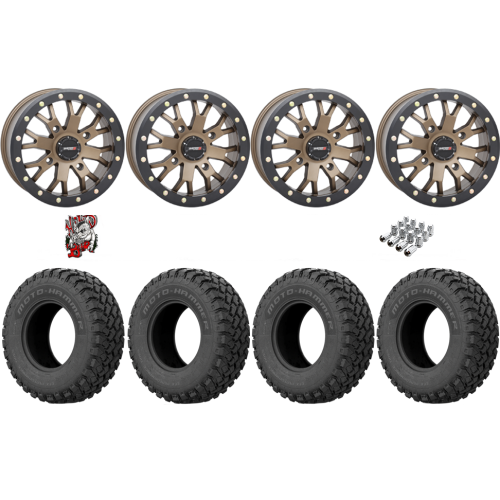 EFX MotoHammer 32x10-15 Tires on ST-3 Bronze Wheels