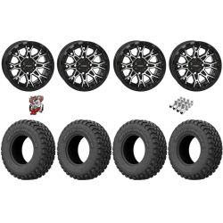 EFX MotoHammer 28x10-14 Tires on ST-6 Machined Wheels