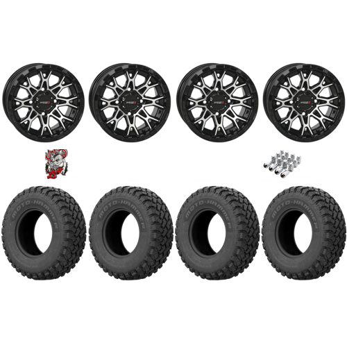 EFX MotoHammer 31x10-14 Tires on ST-6 Machined Wheels