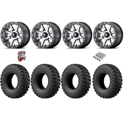 EFX MotoRally 28x10-14 Tires on MSA M21 Lok Beadlock Wheels