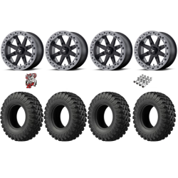 EFX MotoRally 28x10-14 Tires on MSA M31 Lok2 Beadlock Wheels