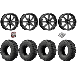 EFX MotoRally 28x10-14 Tires on MSA M41 Boxer Wheels