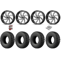 EFX MotoRally 37x10-18 Tires on MSA M36 Switch Machined Wheels