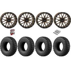 EFX MotoRally 37x10-18 Tires on ST-3 Bronze Wheels