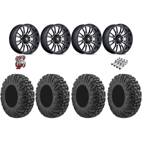 EFX MotoVator 32x9.5-15 Tires on M51 Thunderlips Machined Wheels