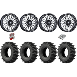 EFX MotoSlayer 35x9.5-24 Tires on MSA M50 Clubber Machined Wheels