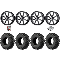 EFX MotoRavage XL 40x10-18 Tires on MSA M12 Diesel Wheels