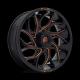 BKT AT 171 35-10-18 Tires on Fuel Runner Candy Orange Wheels