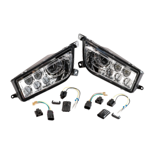 Polaris General Moose Racing LED Clear Headlights