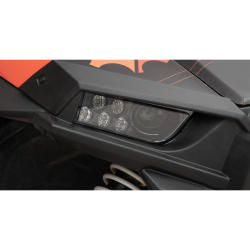 Polaris RZR 900/1000/Turbo Moose Racing LED Black Headlights