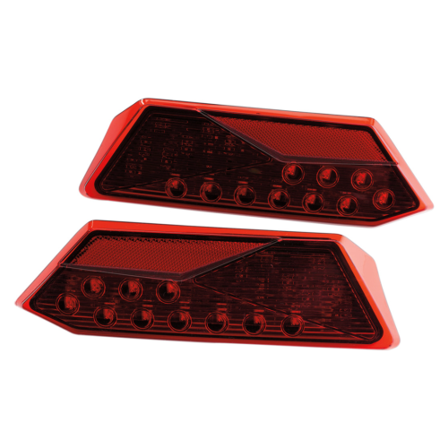 Polaris RZR 900/1000/Turbo (2015-2019) Moose Racing LED Red Taillights