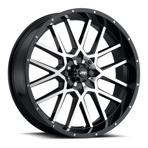 ITP Hurricane Machined 20x6.5 Wheel/Rim