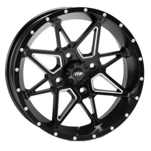 ITP Tornado Black 14x7 Wheel/Rim