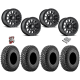 Incursion A/T 28x10-14 Tires on Fuel Vector Matte Black Wheels