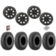 Incursion A/T 32x10-14 Tires on SB-7 Matte Black Beadlock Wheels