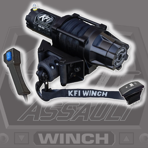 KFI AS-50x Assault Series 5000lb Winch