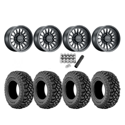 Kenda Klever X/T 32x10-14 Tires on Method 411 Matte Black Wheels