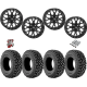 Kenda Klever X/T 28x10-14 Tires on ITP Hurricane Satin Black Wheels