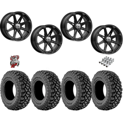 Kenda Klever X/T 28x10-14 Tires on MSA M12 Diesel Wheels