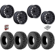 Kenda Klever X/T 28x10-14 Tires on MSA M49 Creed Matte Black Wheels